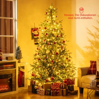COSTWAY Kunstkerstboom 210 cm