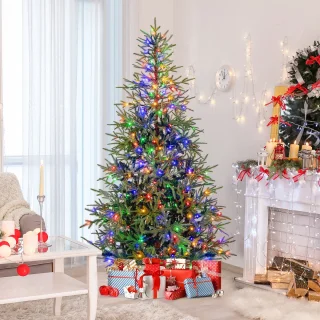 COSTWAY Kunstkerstboom 210 cm