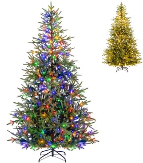 COSTWAY Kunstkerstboom 210 cm
