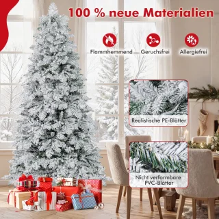 COSTWAY Kunstkerstboom 210 cm