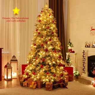 COSTWAY Kunstkerstboom 210 cm