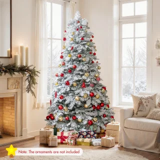 COSTWAY Kunstkerstboom 210 cm