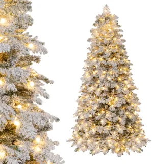 COSTWAY Kunstkerstboom 210 cm