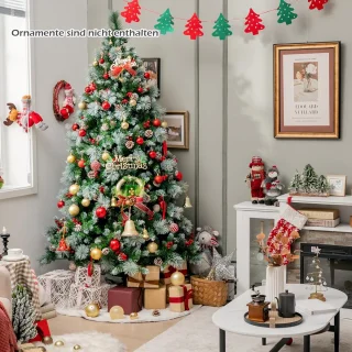 COSTWAY Kunstkerstboom 210 cm