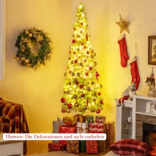 COSTWAY Kunstkerstboom 210 cm