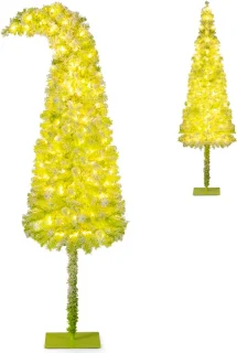 COSTWAY Kunstkerstboom 210 cm