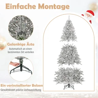 COSTWAY Kunstkerstboom 210 cm