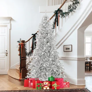 COSTWAY Kunstkerstboom 210 cm