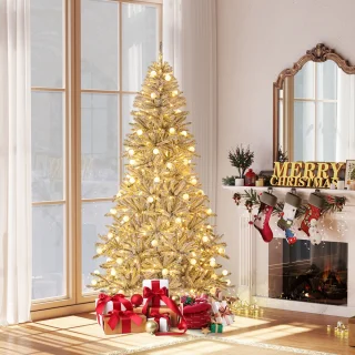 COSTWAY Kunstkerstboom 210 cm