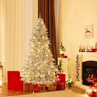 COSTWAY Kunstkerstboom 210 cm