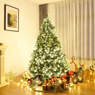 COSTWAY Kunstkerstboom 210 cm