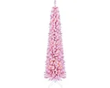 COSTWAY kunstkerstboom, 210 cm
