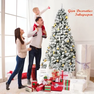 COSTWAY Kunstkerstboom 225 cm
