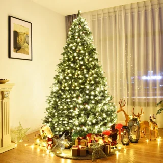 COSTWAY Kunstkerstboom 240 cm