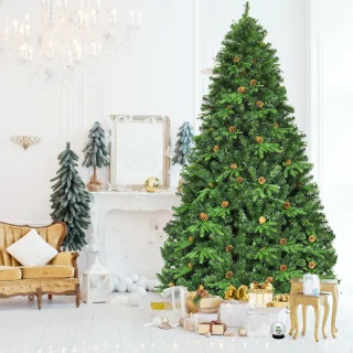 COSTWAY Kunstkerstboom 240 cm