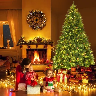 COSTWAY Kunstkerstboom 240 cm