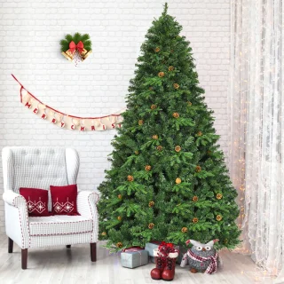 COSTWAY Kunstkerstboom 240 cm