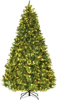 COSTWAY Kunstkerstboom 240 cm