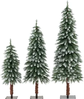 COSTWAY Kunstkerstboom 3-delig 90/120/150 cm