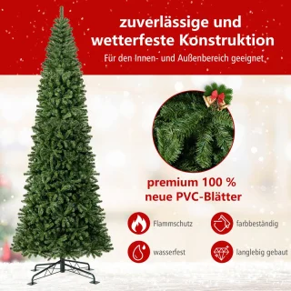 COSTWAY Kunstkerstboom 360 cm