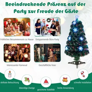 COSTWAY Kunstkerstboom 90 cm