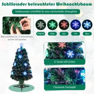 COSTWAY Kunstkerstboom 90 cm