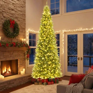 COSTWAY Kunstkerstboom Dennenboom 360 cm
