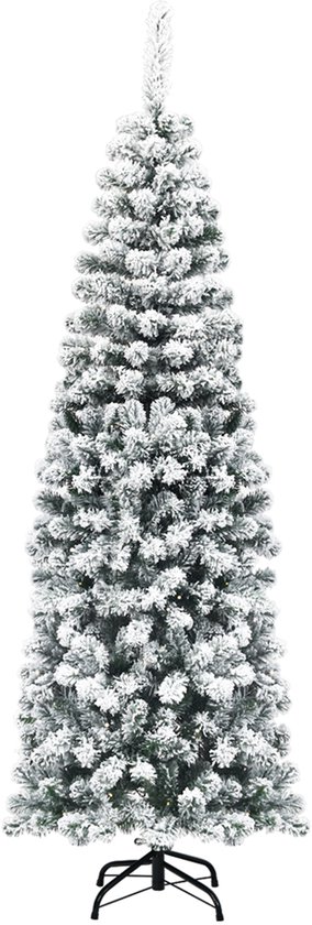 COSTWAY Kunstkerstboom Klapsysteem 180 cm Groen