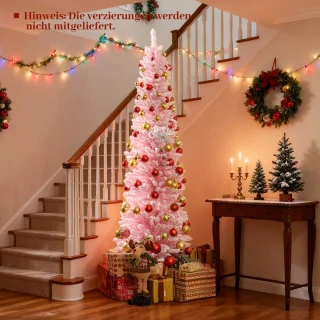 COSTWAY Kunstkerstboom Potloodmodel 180 cm