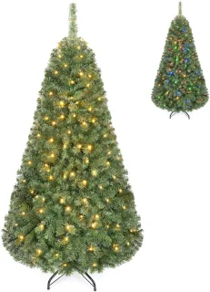 COSTWAY kunstkerstboom van 150 cm