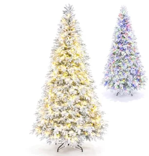 COSTWAY kunstkerstboom van 210 cm