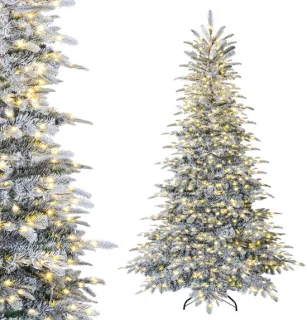 COSTWAY kunstkerstboom van 210 cm