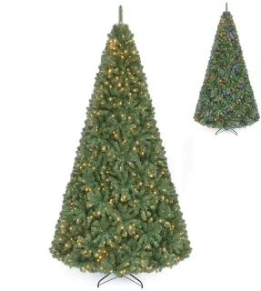 COSTWAY kunstmatige kerstboom 270 cm