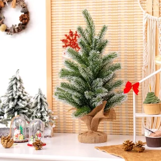 COSTWAY Mini Kerstboom 50 cm Tafelmodel