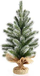 COSTWAY Mini Kerstboom 50 cm Tafelmodel