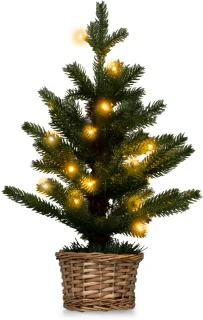 COSTWAY Mini kunstkerstboom