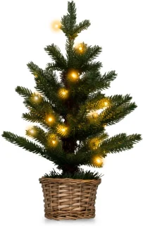 COSTWAY Mini kunstkerstboom
