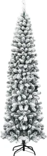COSTWAY Potlood kerstboom 225 cm