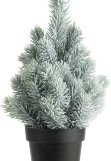 Cosy & Trendy Kunstkerstboom met sneeuw 30 cm