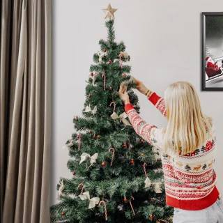 Creative Home Kunstmatige Kerstboom Fir 180 cm