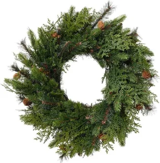 Cypress krans Ø40 cm groen
