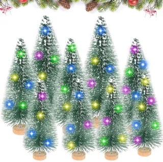 Dailygoods mini kunstkerstboom sneeuw