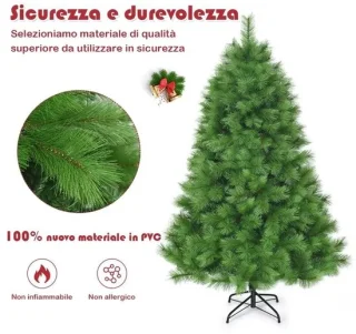 Dailygoods scharnierende kunstkerstboom