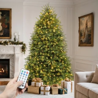 Dailygoods - verlichte kunstkerstboom van 1,8 m
