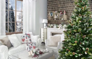 DecoHome Premium 3JS Kunstkerstboom 200 cm
