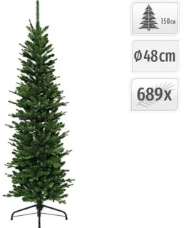 Decoratie dennenboom 150 cm groen
