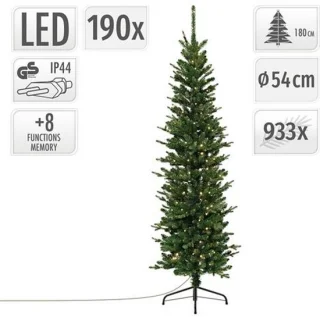 Decoratie dennenboom 180 cm groen
