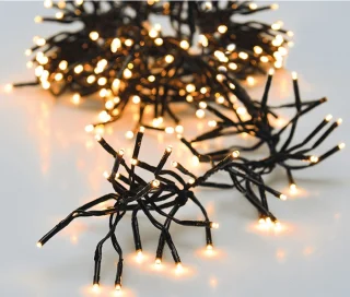 Decoris kerstboom 90 cm groen met clusterverlichting
