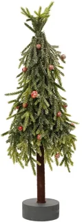 Decoris mini kerstboom groen 14 x 45 cm