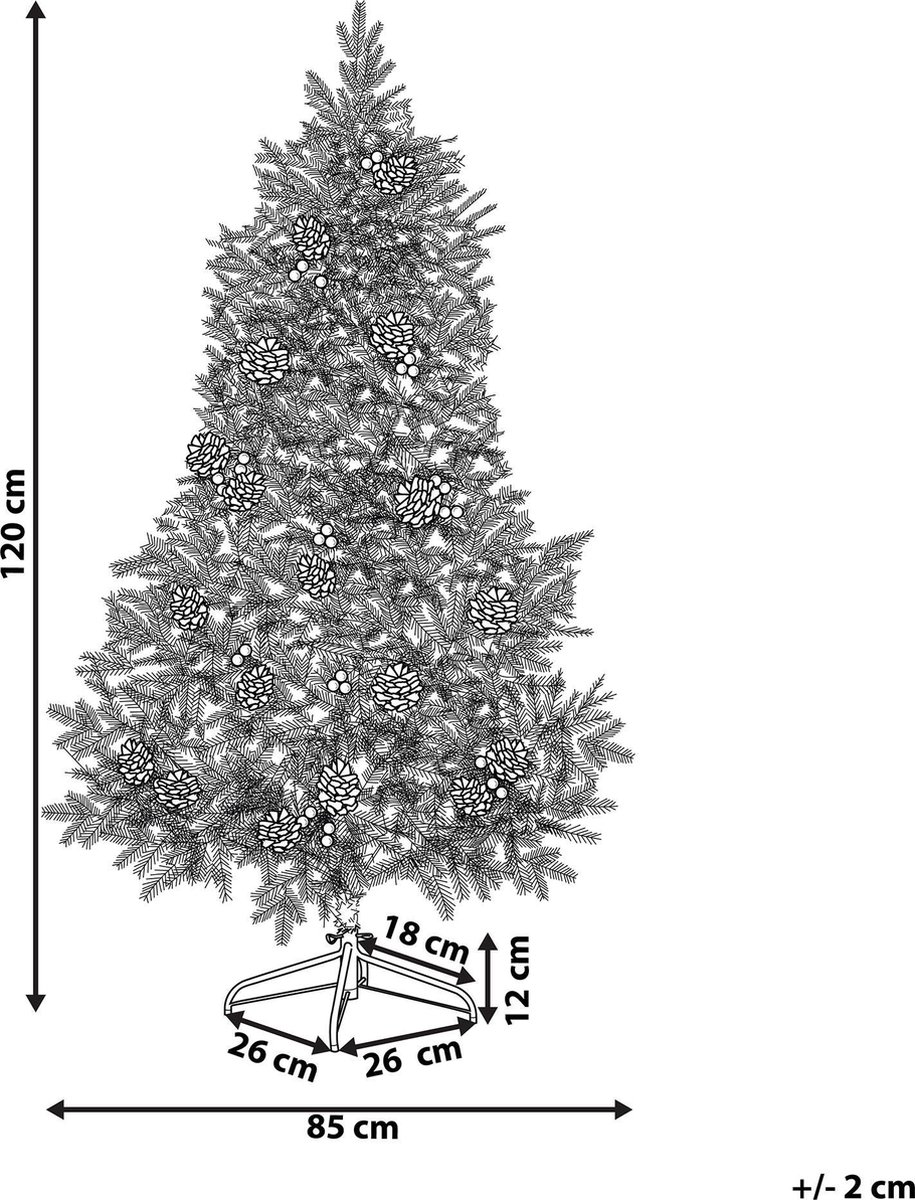 DENALI Kerstboom 120 cm